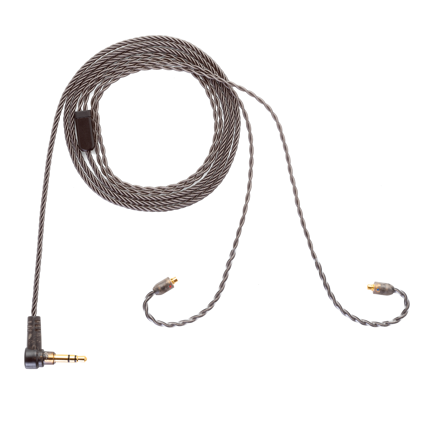 在庫あ国産【美品】Smoky Litz Cable MMCX4.4mm&3.5mmセット ケーブル・シールド